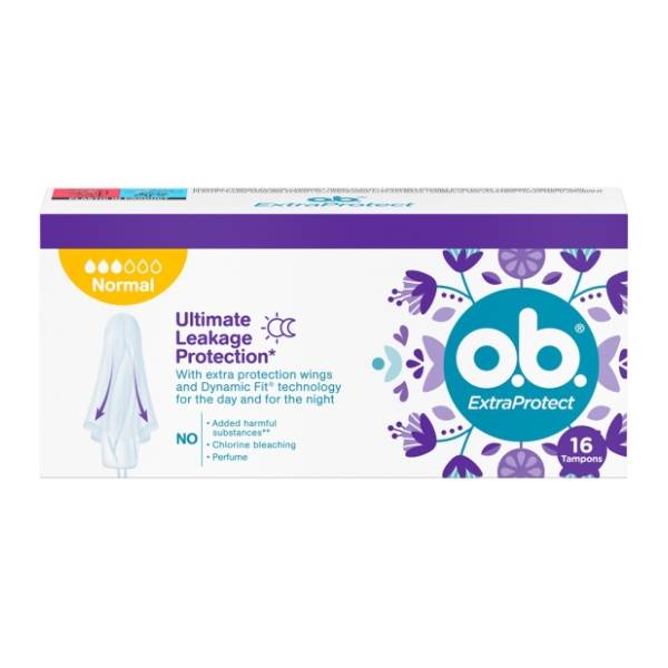 O.B. Extra protect Normal tamponi 16kom