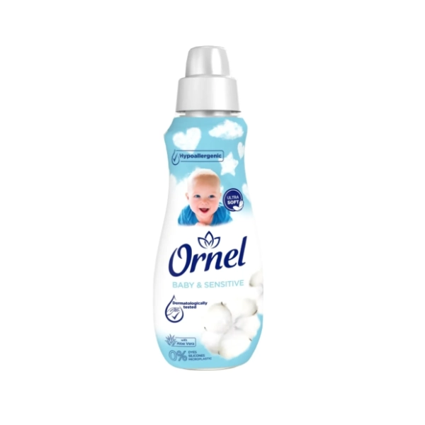ORNEL Baby & sensitive aloe omekšivsač za veš (2,4l)