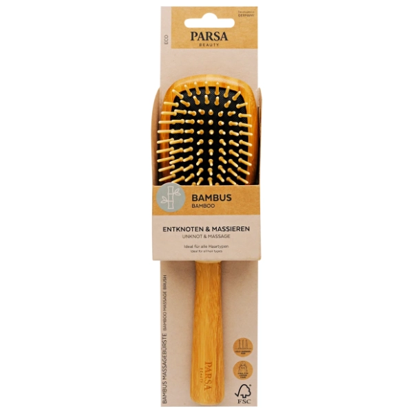 PARSA BEAUTY eco bambus četka za raščešljavanje 1kom