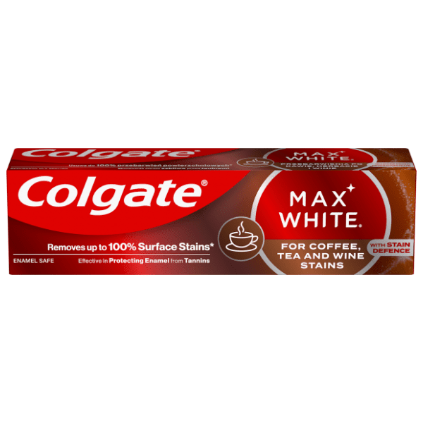 Pasta za zube COLGATE Max white for coffee tea & wine 75ml