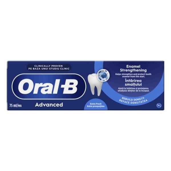 Pasta za zube ORAL B advanced enamel strength 75ml