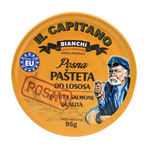 Pašteta IL CAPITANO losos 95g