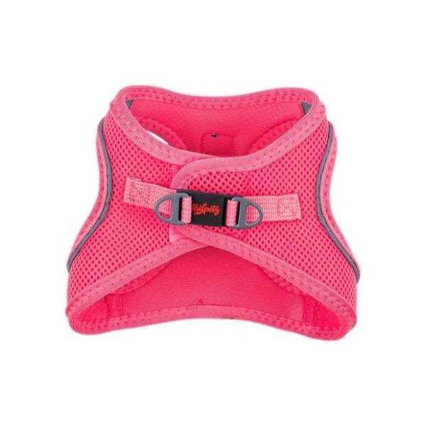 PAWS & WHISKERS Air mesh am za pse S neon roze
