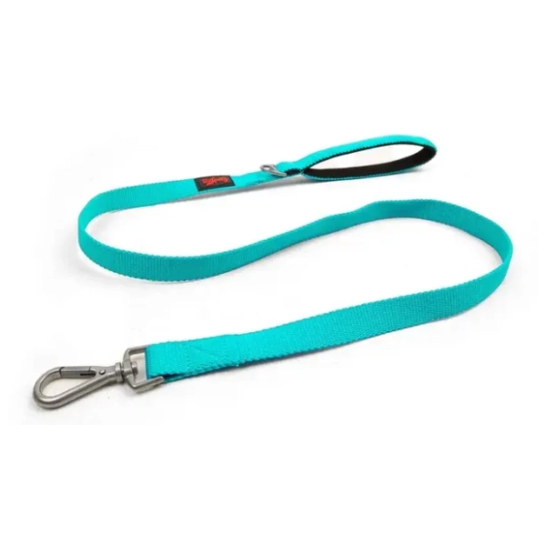 PAWS & WHISKERS Match povodac za pse M svetloplavi