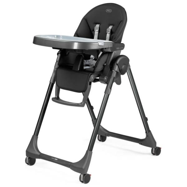 PEG PEREGO hranilica za bebe Prima pappa follow me crna
