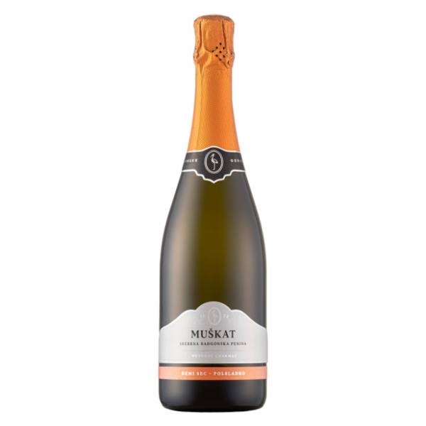 Penušavo vino SREBRNA RADGONSKA PENINA Muškat 0,75l