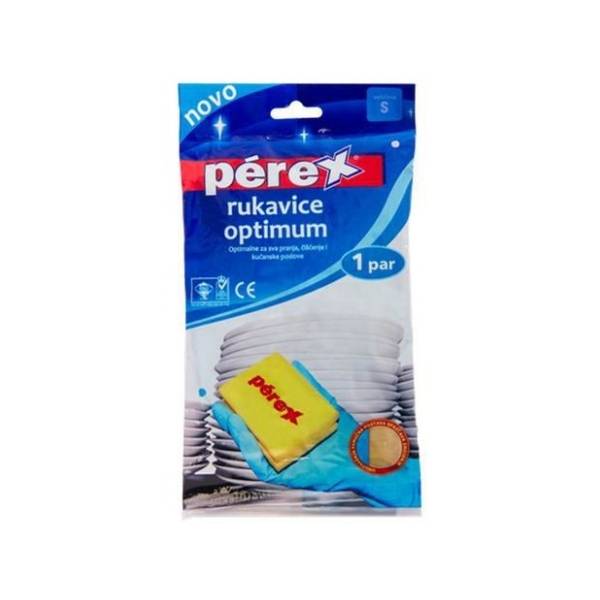 PEREX gumene rukavice optimum M