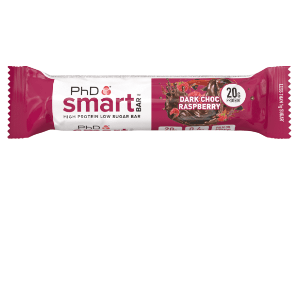 PHD Smart bar proteinska čokoladica čokolada i malina 64g