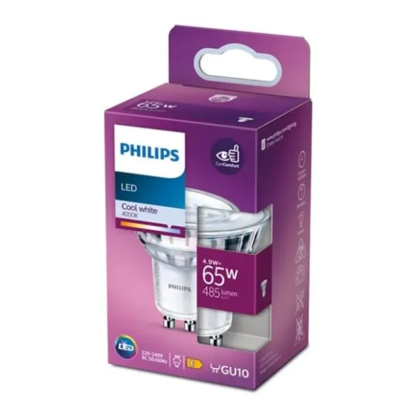 PHILIPS LED reflektorska sijalica GU10 4,9W (65W) PAR16