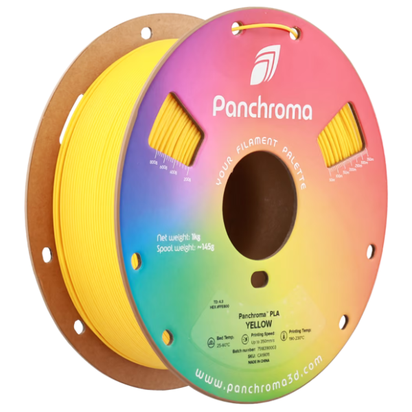 POLYMAKER Panchroma PLA 1,75 mm Yellow 3D filament