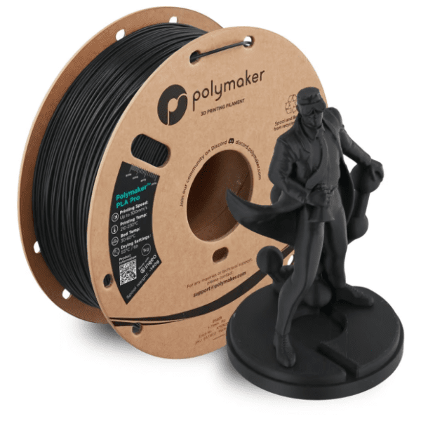 POLYMAKER PLA Pro 1,75 mm Black 3D filament