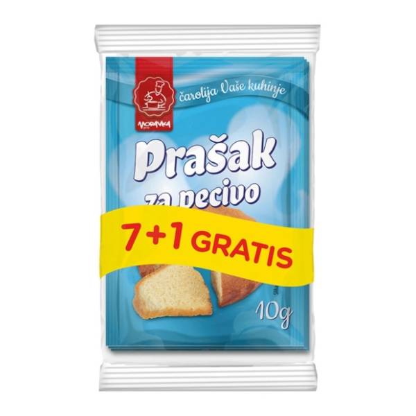 Prašak za pecivo MORAVKA 10g 7+1gratis
