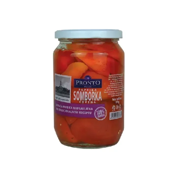 Paprika PRONTO barena somborka crvena 720ml