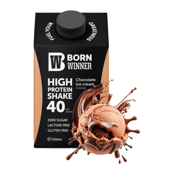 Protein šejk BORN WINNER čokolada 500ml