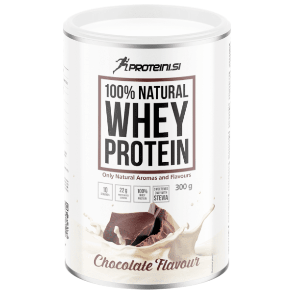 PROTEINI.SI whey protein 100% natural čokolada 300g
