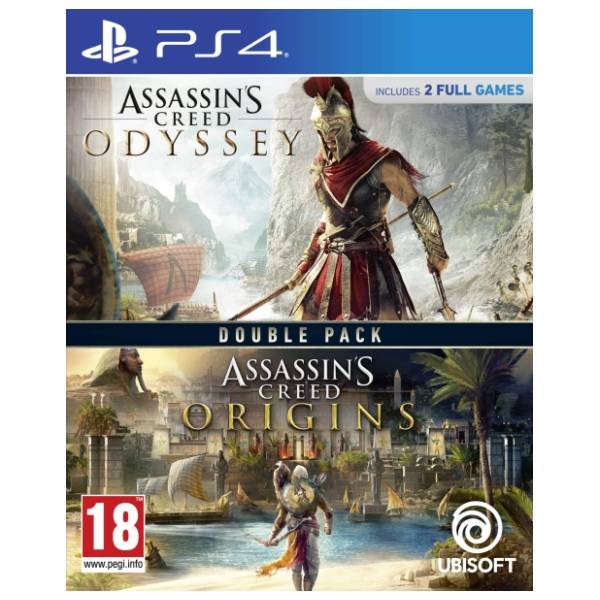 PS4 Assassin's Creed Origins & Odyssey Double Pack