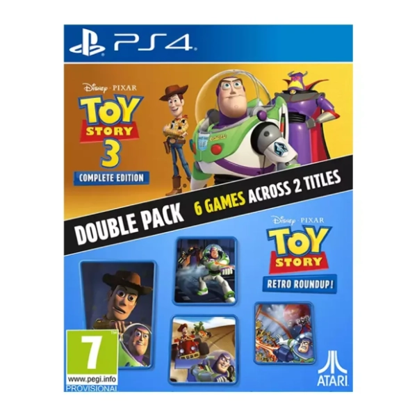 PS4 Toy Story: Retro Roundup + Toy Story 3 Complete Edition Double Pack