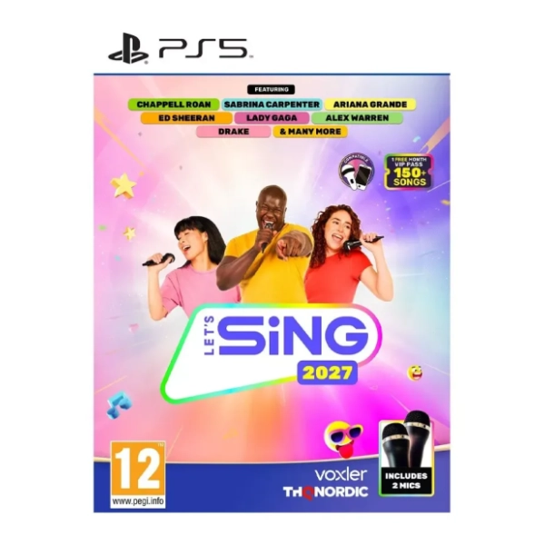 PS5 Let's Sing 2027 2 Mic Bundle