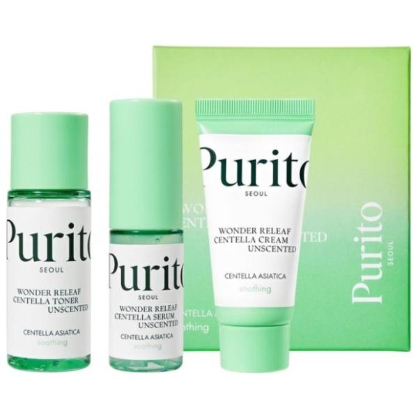 PURITO SEOUL set Wonder releaf centella mini