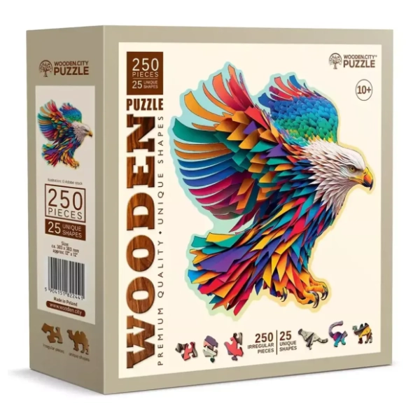Puzzle Bright eagle WOODEN
