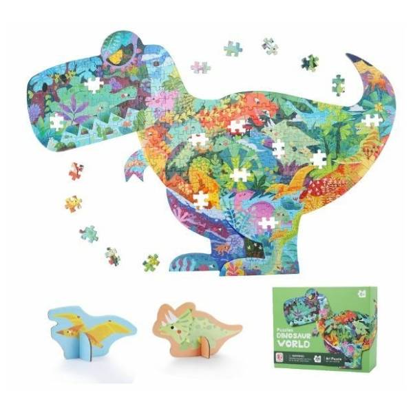 Puzzle Dino svet MILLA TOYS