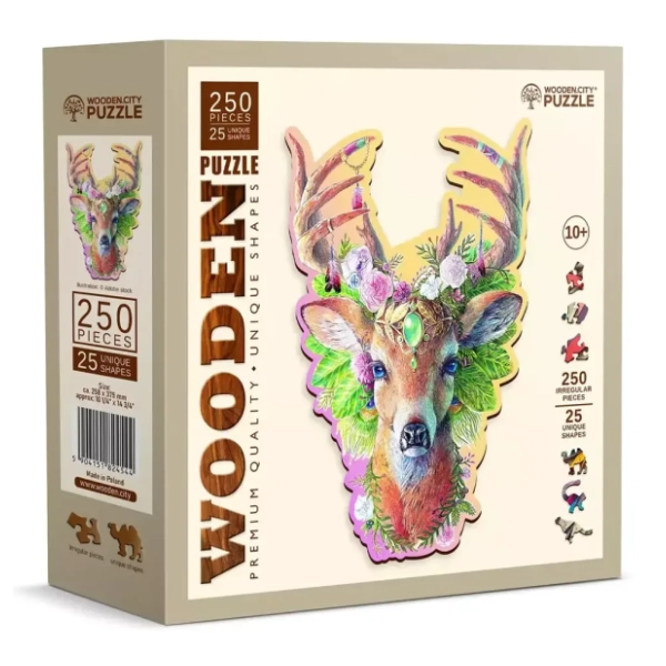 Puzzle Modish deer WOODEN