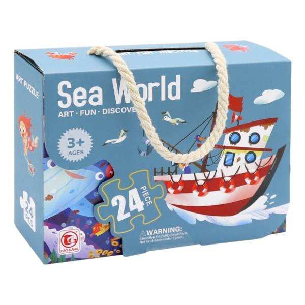 Puzzle Morski svet MILLA TOYS