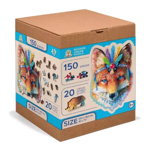 Puzzle Mystic fox WOODEN
