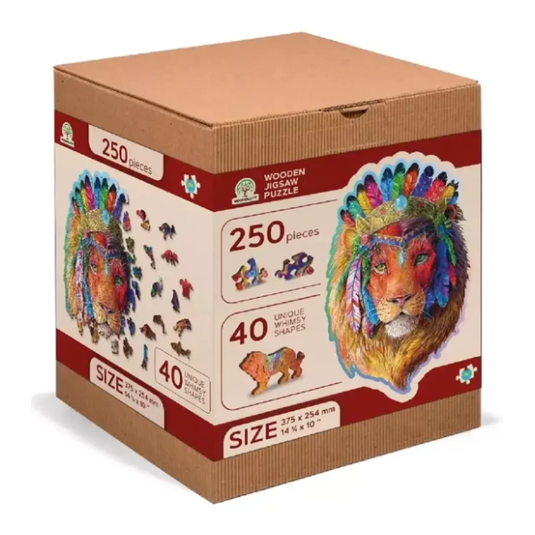 Puzzle Mystic lion WOODEN