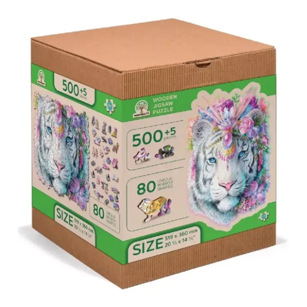 Puzzle Mystic tiger WOODEN