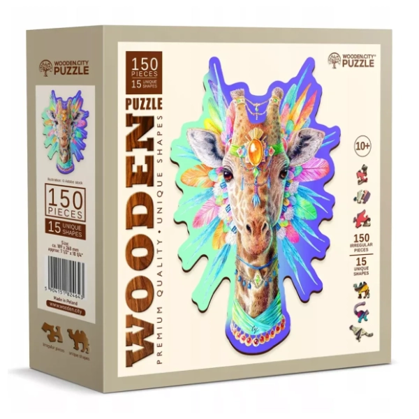 Puzzle Natty giraffe WOODEN