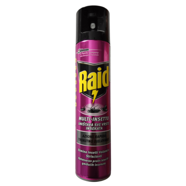 RAID sprej za sve vrste insekta 300ml