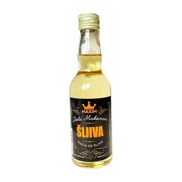 Rakija MAXIM šljiva 0,1l