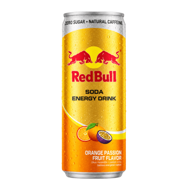 RED BULL pomorandža marakuja 250ml