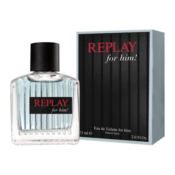REPLAY For him toaletna voda 75ml
