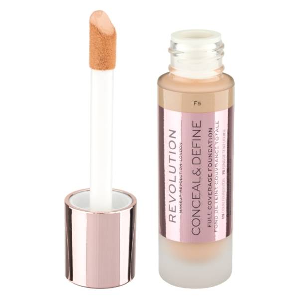 REVOLUTION Conceal & define tečni puder F5