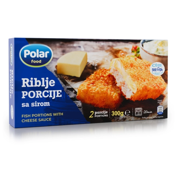 Riblje porcije POLAR sa sirom 300g