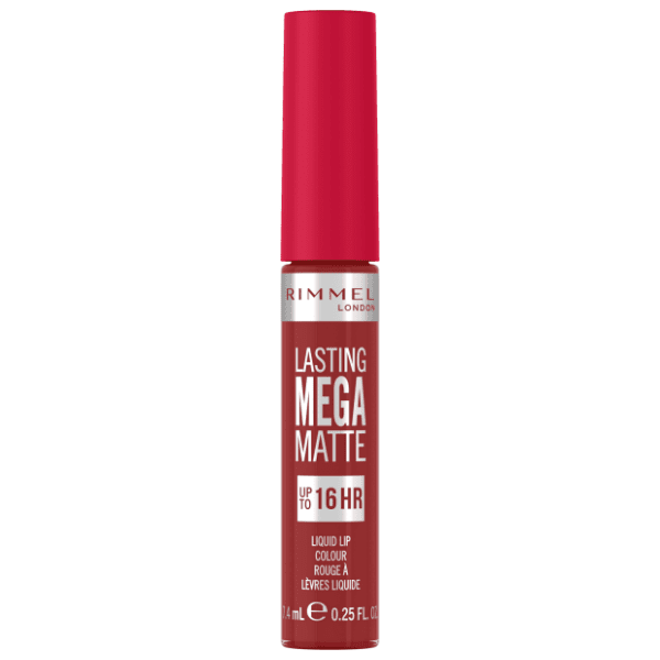 RIMMEL Lasting mega matte tečni ruž za usne 500 fire starter