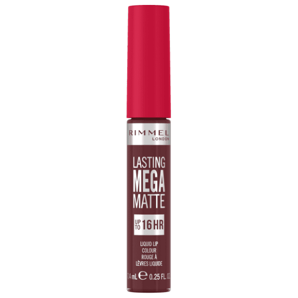 RIMMEL Lasting mega matte tečni ruž za usne 810 plum this show
