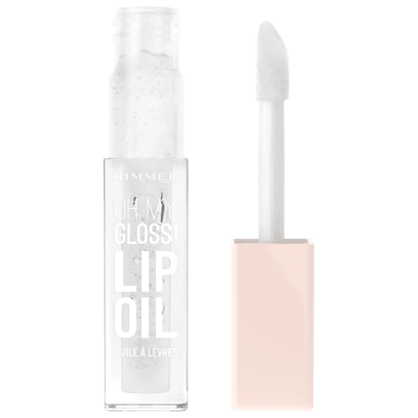 RIMMEL Oh my gloss lip oil sjaj za usne 000 clear cloud