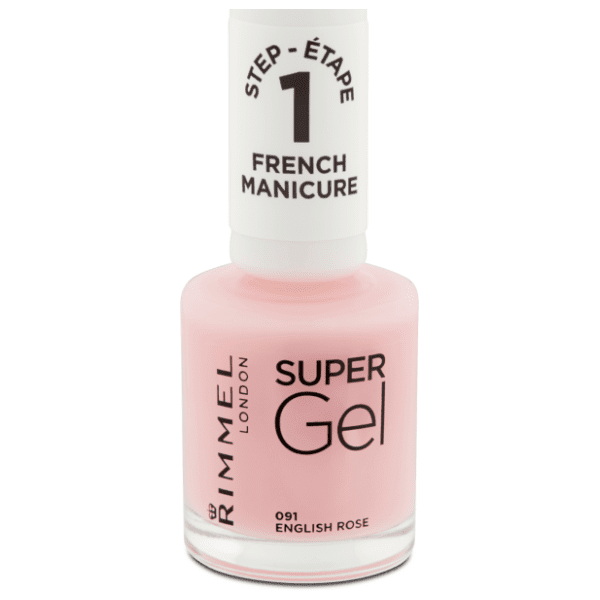 RIMMEL Super gel french lak za nokte 091 english rose