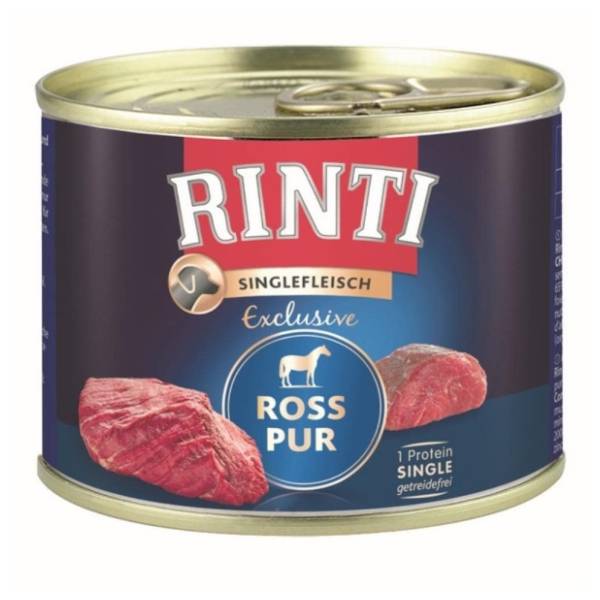 RINTI Singlefleisch exclusive hrana za pse konjsko meso 185g