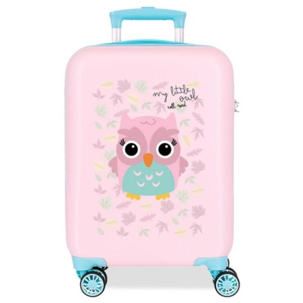 ROLL ROAD dečiji kofer happy pets sova orchid pink 50cm