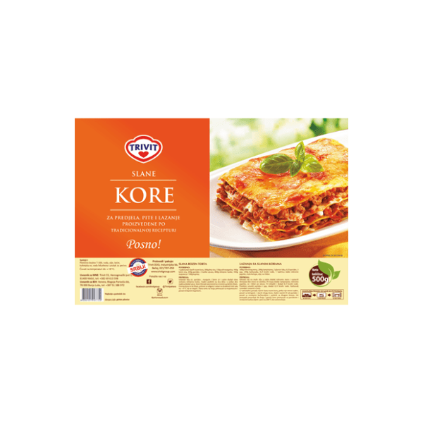 Rozen kore TRIVIT slane 500g