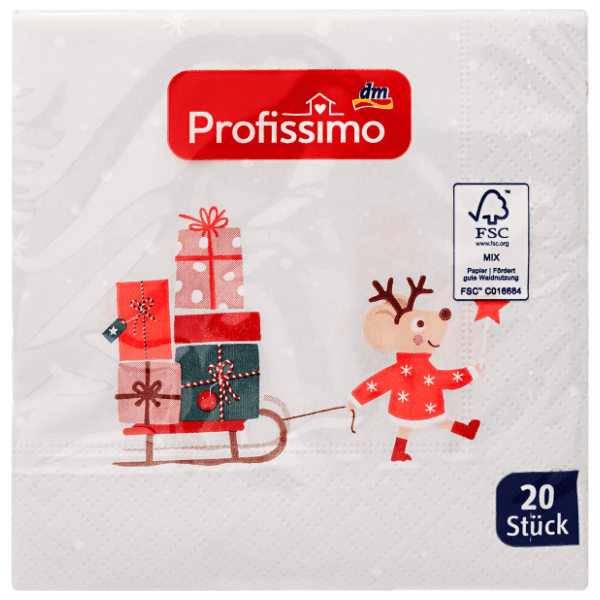 Salvete PROFISSIMO Čarobni miš 3sloja 20kom