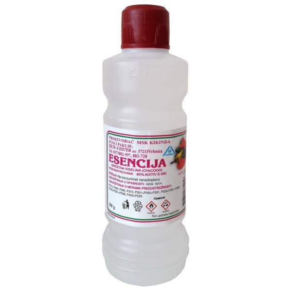 Sirćetna kiselina DELTA S esencija 80% 250ml