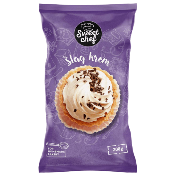 Šlag krem SWEET CHEF 200g