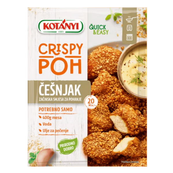 Smeša KOTANYI Crispy poh beli luk 70g