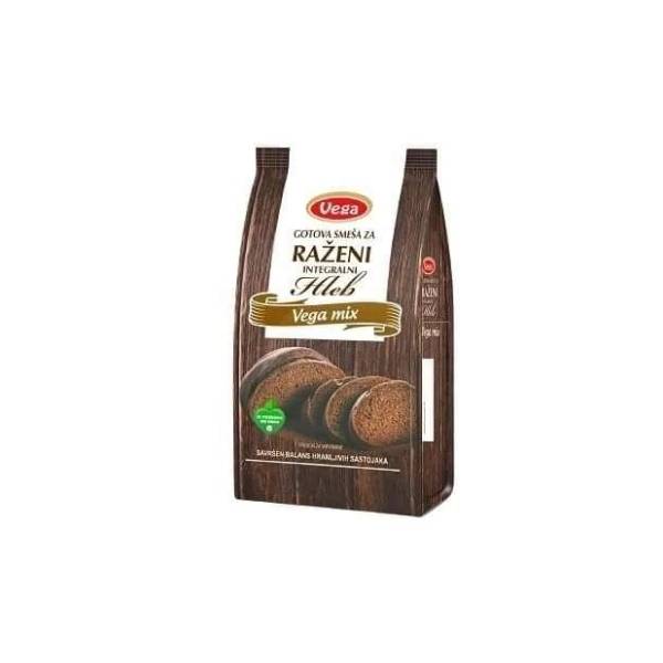 Smeša za raženi integralni hleb VEGA 500g