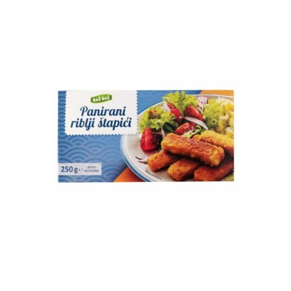 Panirani riblji štapići BAŠ BAŠ 250g